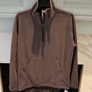 Women’s Lululemon Half-Zip Pullover Sweater - plum color